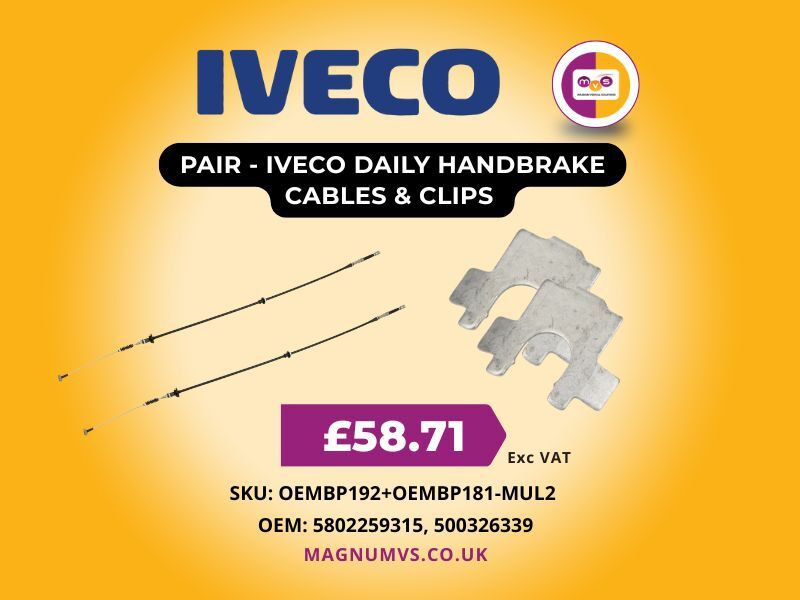 Iveco Daily Brake Cable Kits